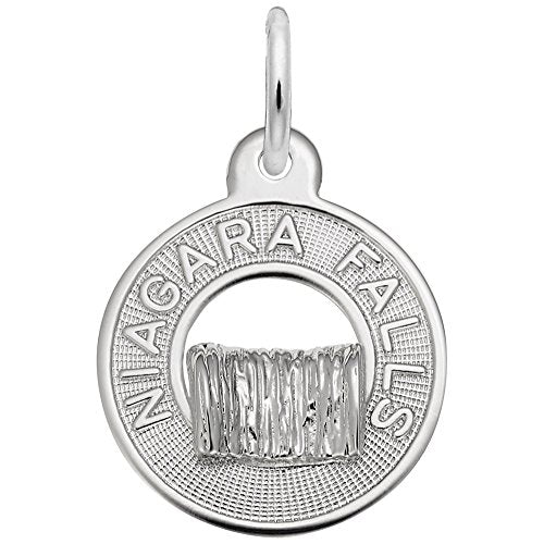 Rembrandt Charms 925 Sterling Silver Niagara Falls Charm Pendant