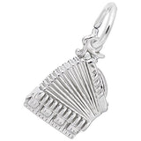 Rembrandt Charms 925 Sterling Silver Accordion Charm Pendant