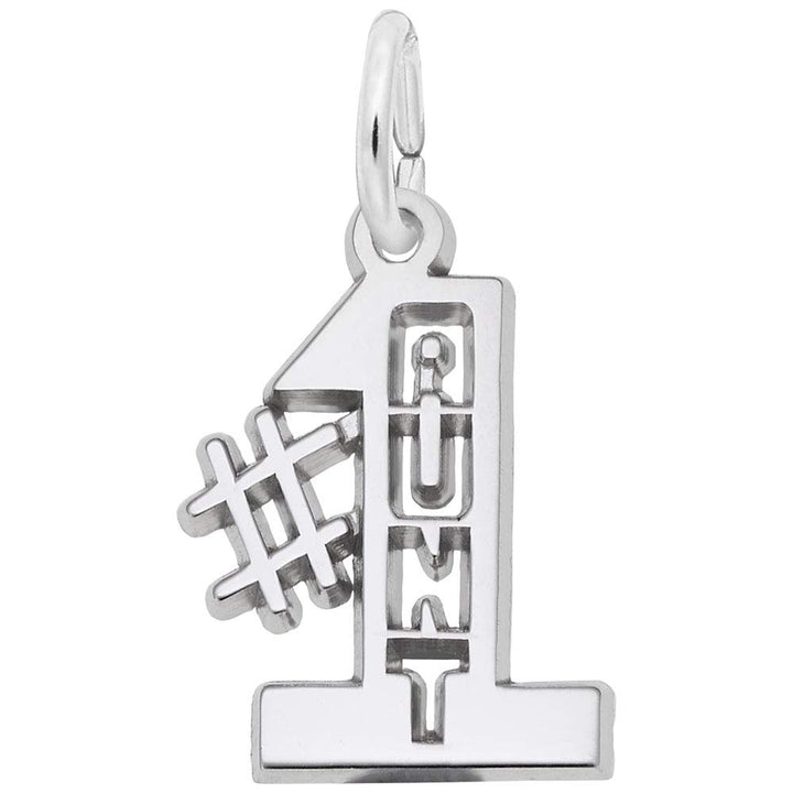 Rembrandt Charms 925 Sterling Silver #1 Aunt Charm Pendant