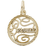 Rembrandt Charms 14K Yellow Gold Bermuda Charm Pendant