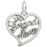 Rembrandt Charms Grand-Mere Charm Pendant Available in Gold or Sterling Silver