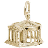 Rembrandt Charms Jefferson Memorial Charm Pendant Available in Gold or Sterling Silver