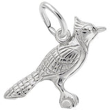 Rembrandt Charms 925 Sterling Silver Blue Jay Charm Pendant
