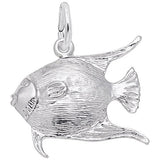 Rembrandt Charms Angelfish Charm Pendant Available in Gold or Sterling Silver