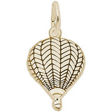 Rembrandt Charms Gold Plated Sterling Silver Hot Air Balloon Charm Pendant