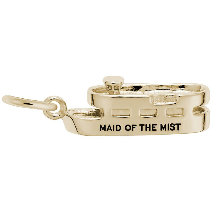 Rembrandt Charms Gold Plated Sterling Silver Maid Of The Mist Charm Pendant