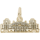 Rembrandt Charms Gold Plated Sterling Silver Navy Pier Charm Pendant