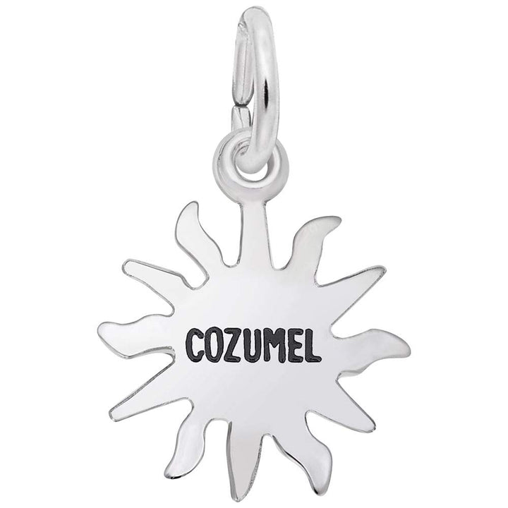 Rembrandt Charms Cozumel Sun Charm Pendant Available in Gold or Sterling Silver