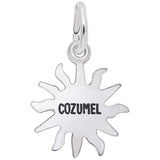 Rembrandt Charms 925 Sterling Silver Cozumel Sun Charm Pendant