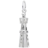 Rembrandt Charms Lighthouse Charm Pendant Available in Gold or Sterling Silver
