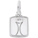 Rembrandt Charms 14K White Gold Scale Charm Pendant