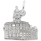 Rembrandt Charms 925 Sterling Silver S. Carolina Temple Charm Pendant