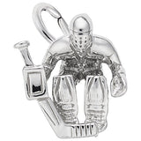 Rembrandt Charms 925 Sterling Silver Goalie Charm Pendant