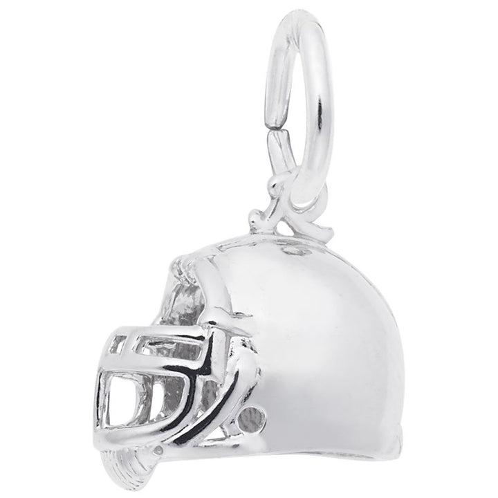 Rembrandt Charms 925 Sterling Silver Football Helmet Charm Pendant