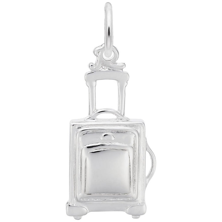 Rembrandt Charms Suitcase Charm Pendant Available in Gold or Sterling Silver