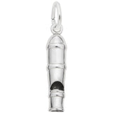Rembrandt Charms 14K White Gold Whistle Charm Pendant