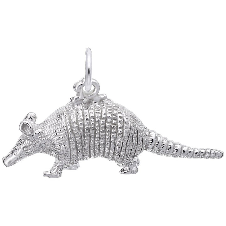 Rembrandt Charms 925 Sterling Silver Armadillo Charm Pendant