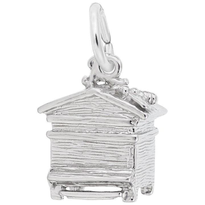 Rembrandt Charms 925 Sterling Silver Beehive Charm Pendant