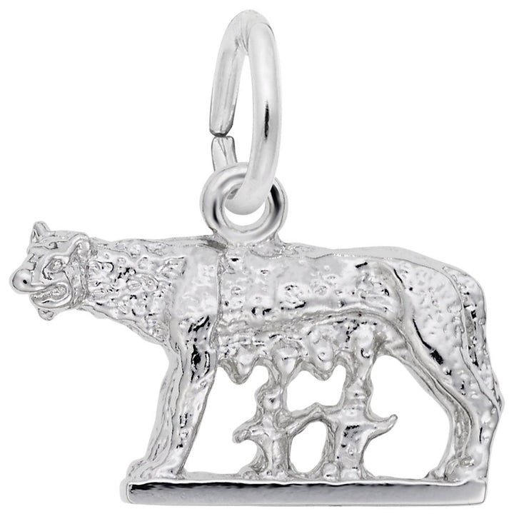 Rembrandt Charms 925 Sterling Silver Romulus & Remus Charm Pendant