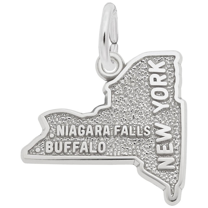 Rembrandt Charms 925 Sterling Silver Buffalo/Niagara Falls Charm Pendant