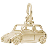 Rembrandt Charms Gold Plated Sterling Silver Car Charm Pendant