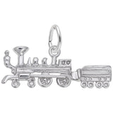 Rembrandt Charms Train Charm Pendant Available in Gold or Sterling Silver