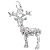 Rembrandt Charms Reindeer Charm Pendant Available in Gold or Sterling Silver
