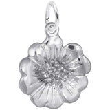 Rembrandt Charms 925 Sterling Silver Cherry Blossom 3D Charm Pendant