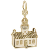 Rembrandt Charms Gold Plated Sterling Silver Pt Loma, Ca Lighthouse Charm Pendant