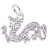 Rembrandt Charms 925 Sterling Silver Dragon Charm Pendant
