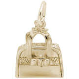 Rembrandt Charms Gold Plated Sterling Silver Purse Charm Pendant