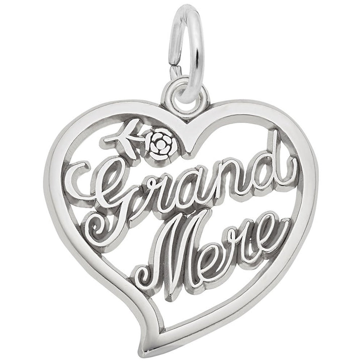 Rembrandt Charms Grand-Mere Charm Pendant Available in Gold or Sterling Silver
