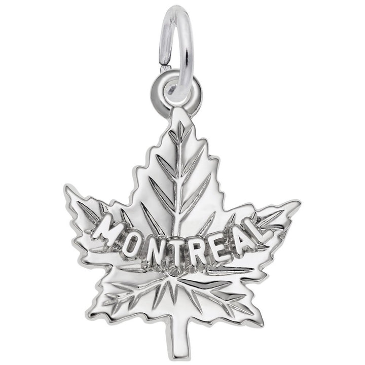 Rembrandt Charms Montreal Charm Pendant Available in Gold or Sterling Silver
