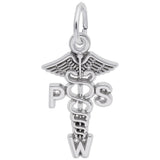 Rembrandt Charms 14K White Gold Psw Charm Pendant