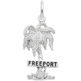 Rembrandt Charms 925 Sterling Silver Freeport Palm Charm Pendant