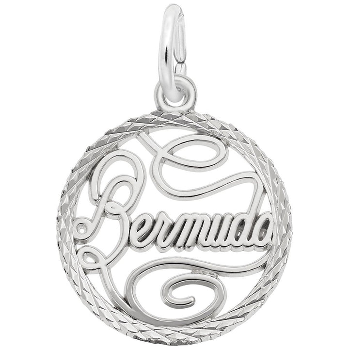 Rembrandt Charms 925 Sterling Silver Bermuda Charm Pendant