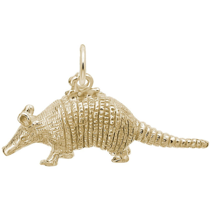 Rembrandt Charms 14K Yellow Gold Armadillo Charm Pendant