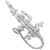 Rembrandt Charms Iguana Charm Pendant Available in Gold or Sterling Silver