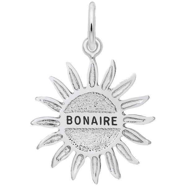 Rembrandt Charms Bonaire Sun Large Charm Pendant Available in Gold or Sterling Silver