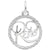 Rembrandt Charms Reno Charm Pendant Available in Gold or Sterling Silver