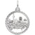 Rembrandt Charms San Antonio Charm Pendant Available in Gold or Sterling Silver