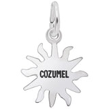 Rembrandt Charms Cozumel Sun Charm Pendant Available in Gold or Sterling Silver