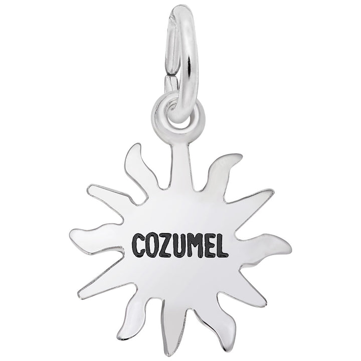 Rembrandt Charms 925 Sterling Silver Cozumel Sun Charm Pendant