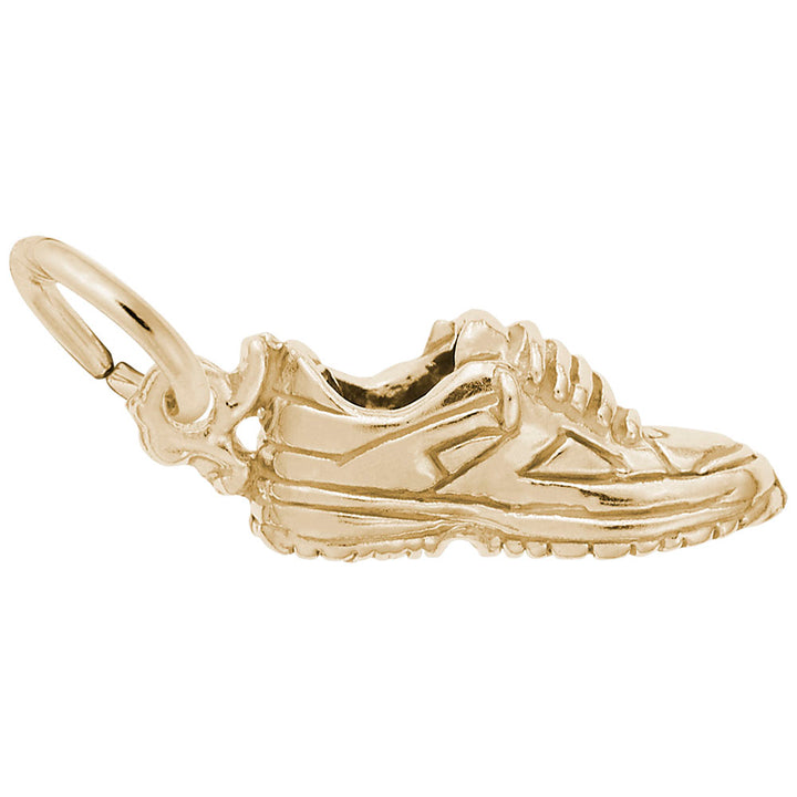 Rembrandt Charms Gold Plated Sterling Silver Sneaker Charm Pendant