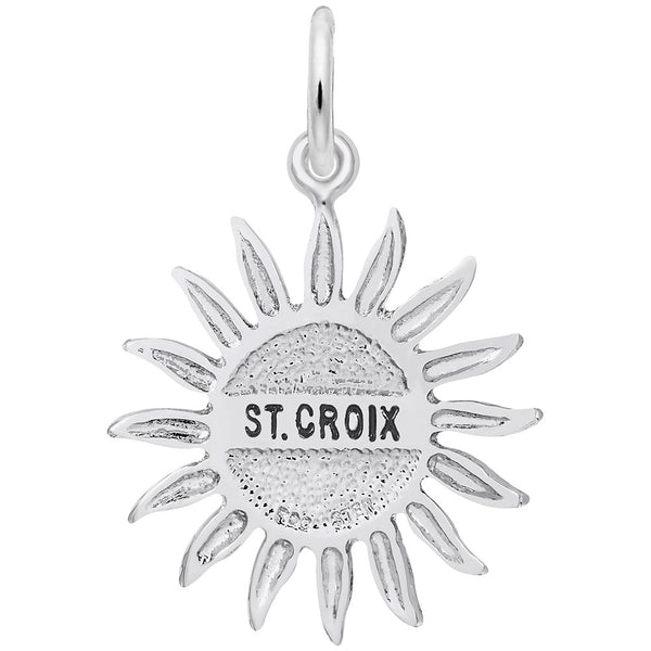 Rembrandt Charms St. Croix Sun Large Charm Pendant Available in Gold or Sterling Silver