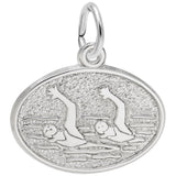 Rembrandt Charms 925 Sterling Silver Synchronized Swimming Charm Pendant