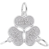 Rembrandt Charms Best Friends Charm Pendant Available in Gold or Sterling Silver