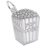 Rembrandt Charms Popcorn Charm Pendant Available in Gold or Sterling Silver