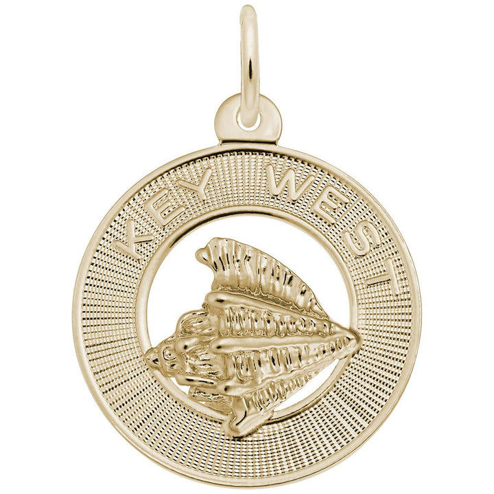 Rembrandt Charms 10K Yellow Gold Key West Charm Pendant