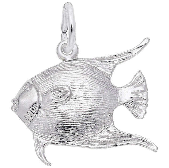 Rembrandt Charms 925 Sterling Silver Angelfish Charm Pendant